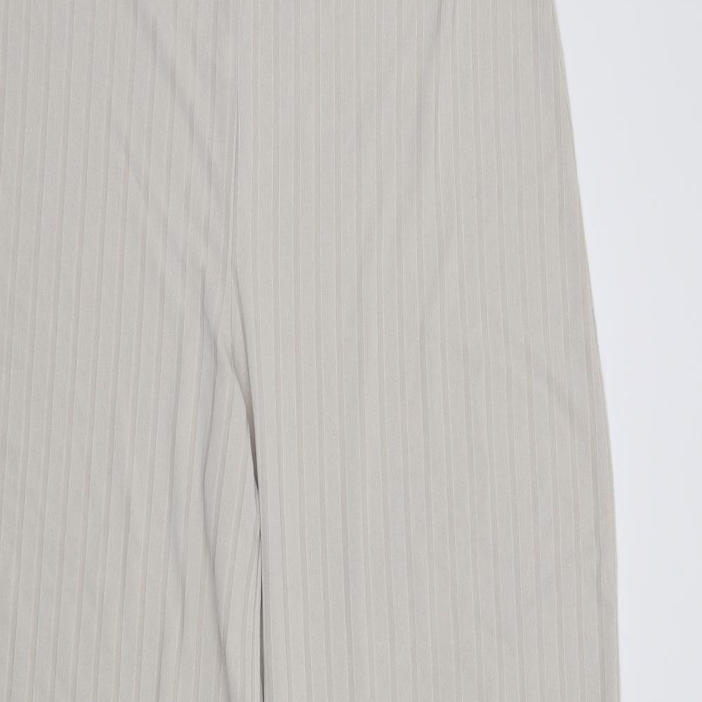 In the Style Womens Beige Striped  Trousers  Size 20 L34 in