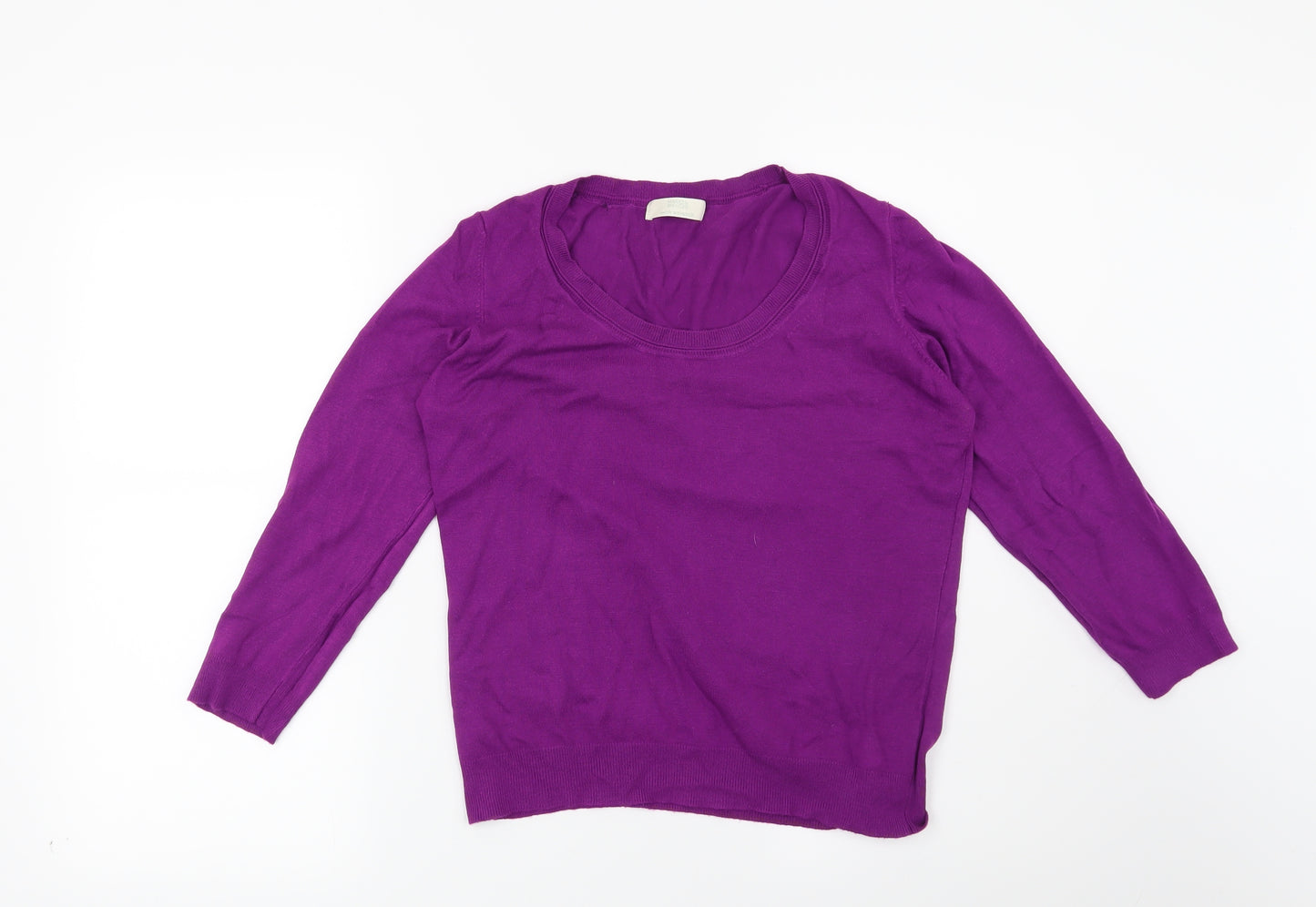Marks and Spencer Womens Purple   Pullover Jumper Size 14