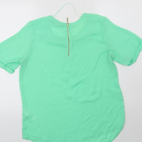 Atmosphere Womens Green   Basic Blouse Size 14