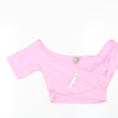 ASOS Womens Pink   Basic Blouse Size 10