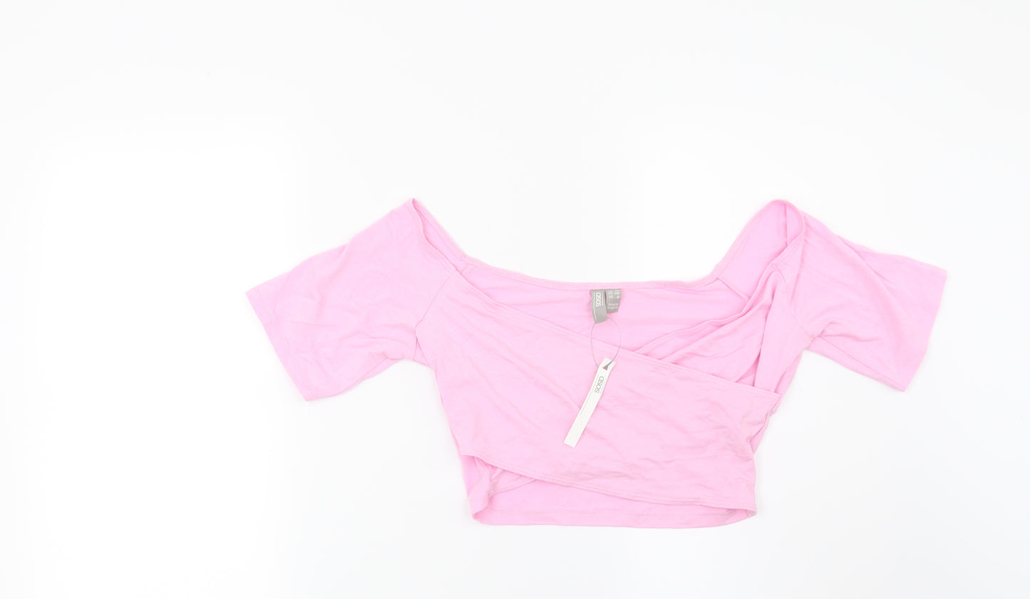 ASOS Womens Pink   Basic Blouse Size 10