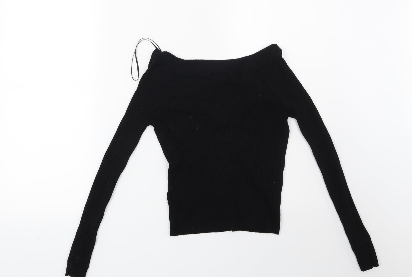 H&M Womens Black   Pullover Jumper Size M