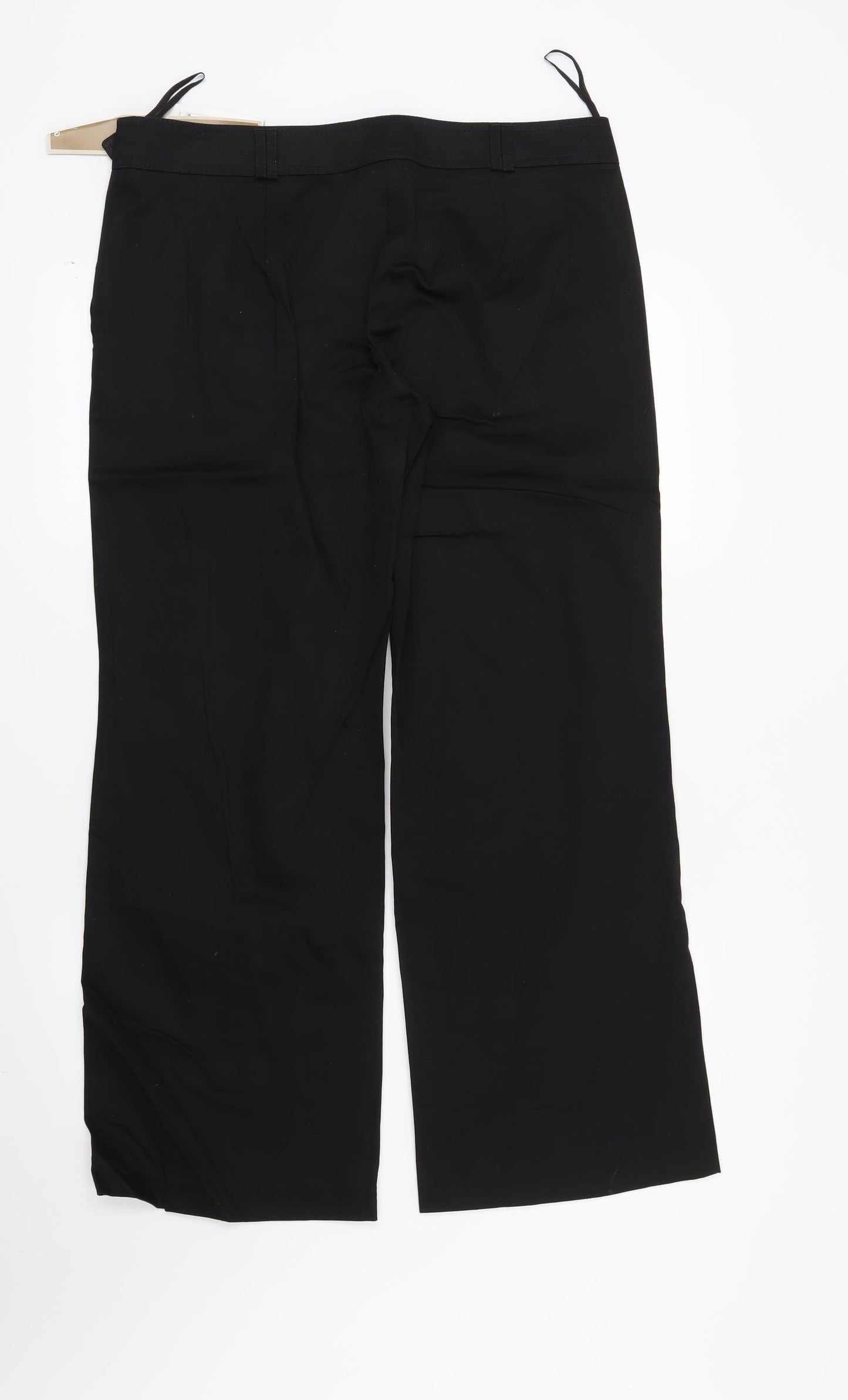 Marks and Spencer Womens Black   Trousers  Size 14 L29 in