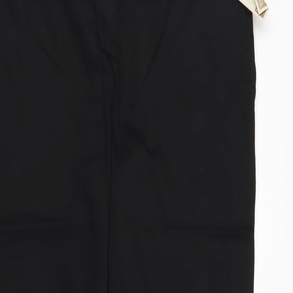 Marks and Spencer Womens Black   Trousers  Size 14 L29 in