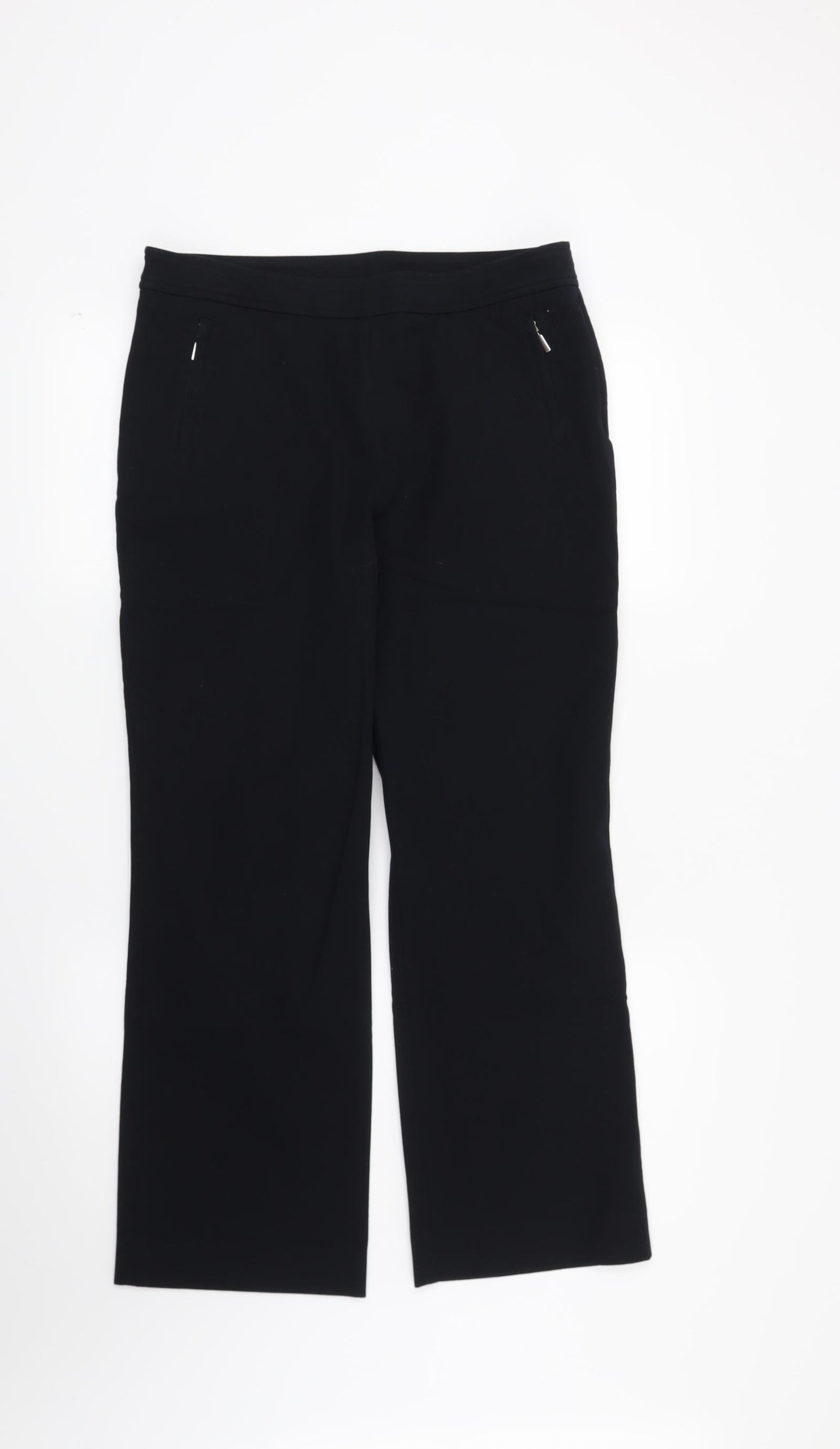 Marks and Spencer Womens Blue   Trousers  Size 14 L28 in