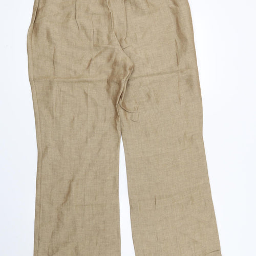 Marks and Spencer Womens Brown   Trousers  Size 14 L28 in