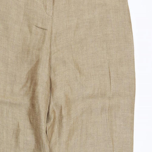Marks and Spencer Womens Brown   Trousers  Size 14 L28 in