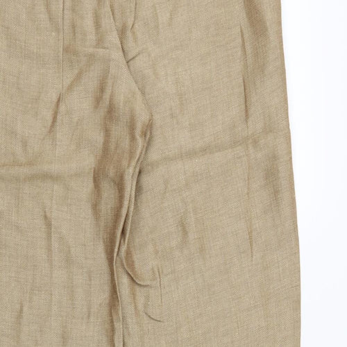 Marks and Spencer Womens Brown   Trousers  Size 14 L28 in