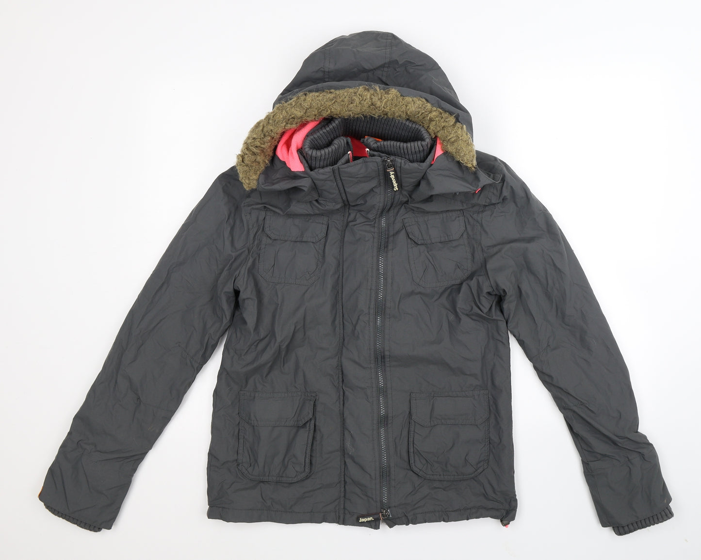 Superdry Womens Grey   Jacket  Size M