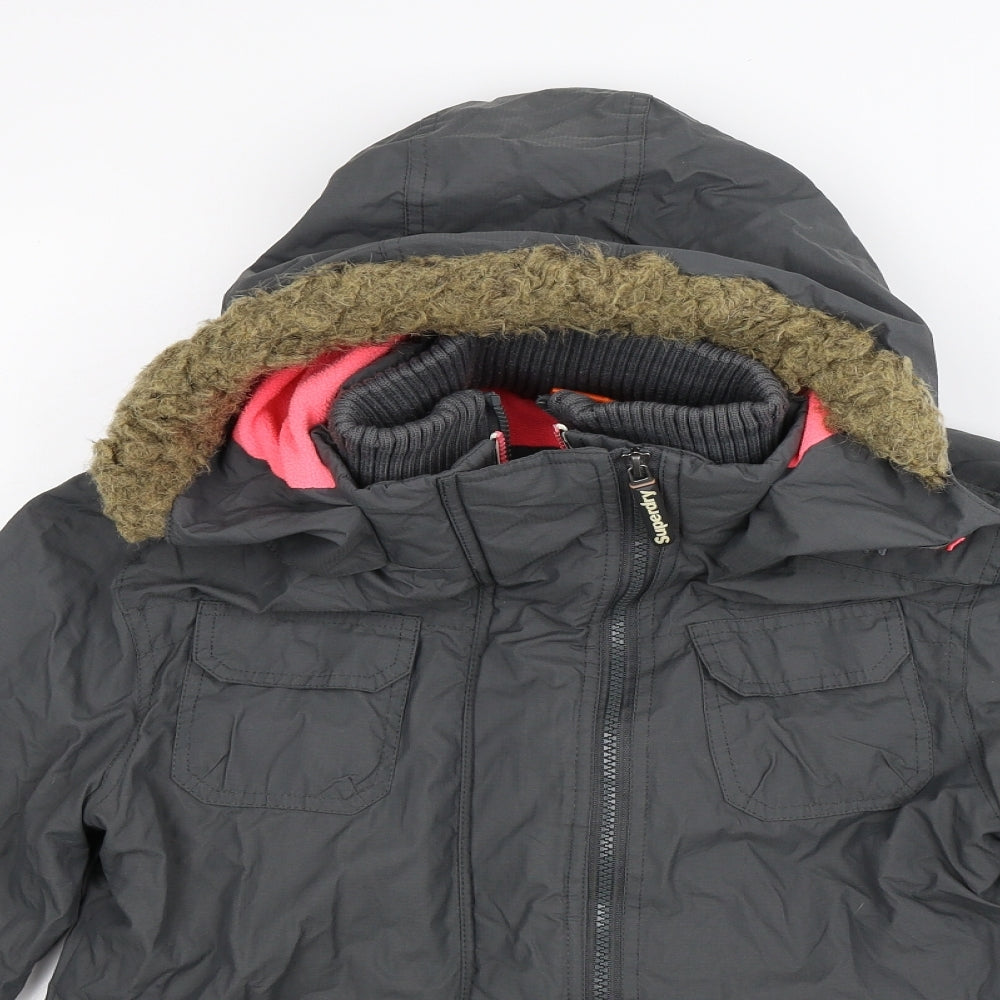 Superdry Womens Grey   Jacket  Size M