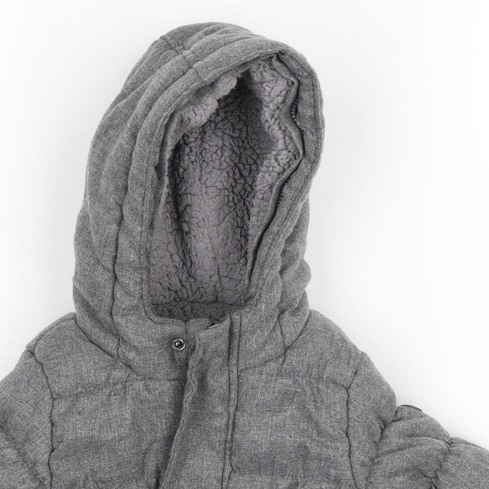 Babaluno Baby Grey   Jacket Coat Size 6-9 Months