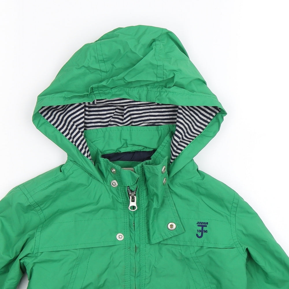 Debenhams Boys Green   Rain Coat Coat Size 2-3 Years