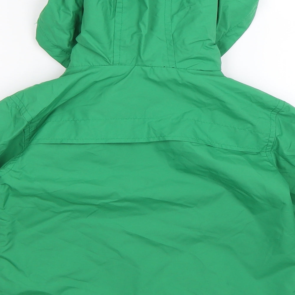 Debenhams Boys Green   Rain Coat Coat Size 2-3 Years