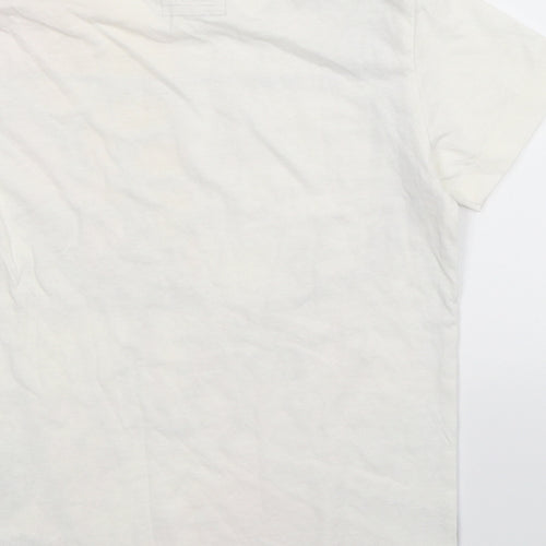 NEXT Boys White   Basic T-Shirt Size 6 Years