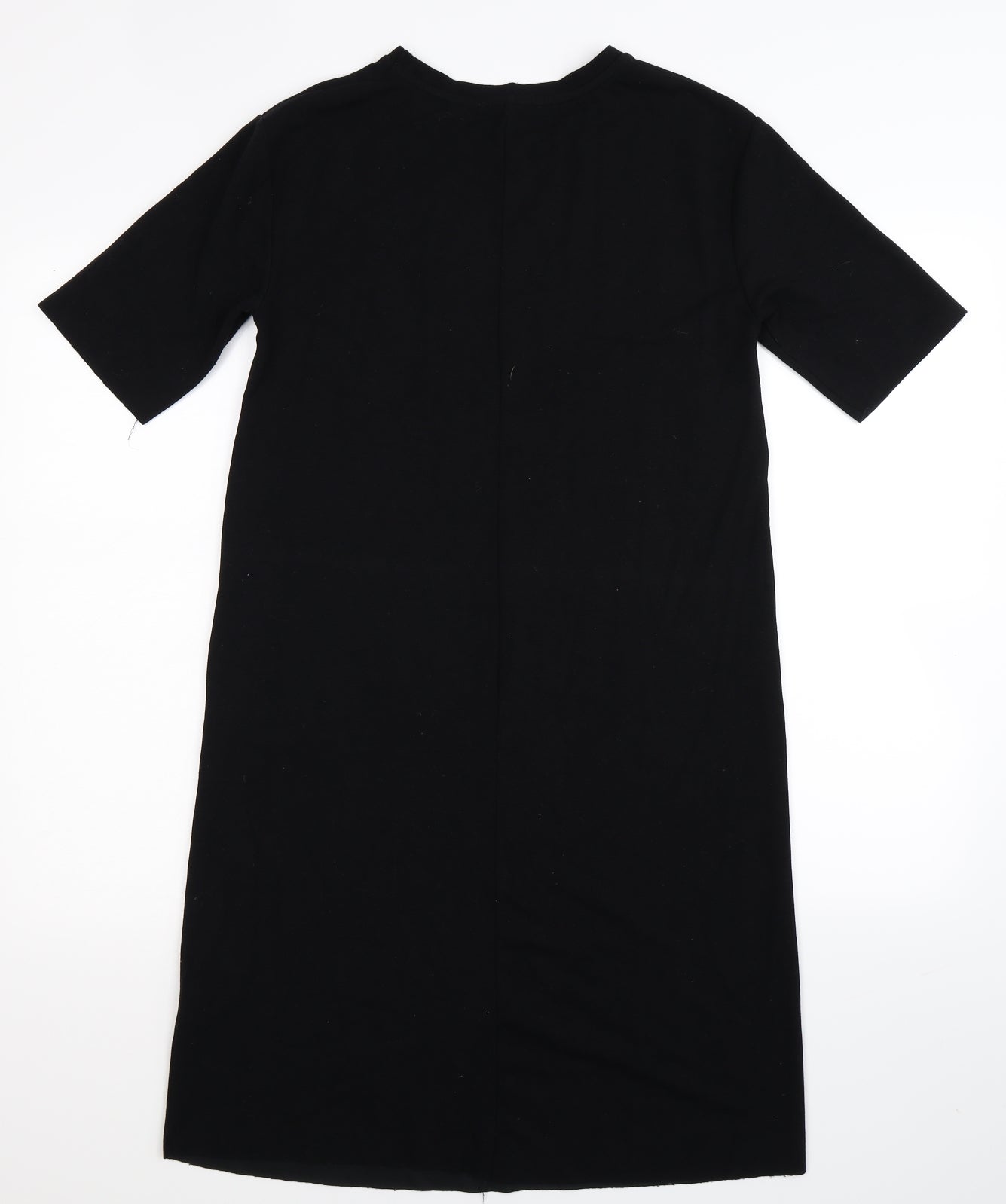 Zara Womens Black   T-Shirt Dress  Size S
