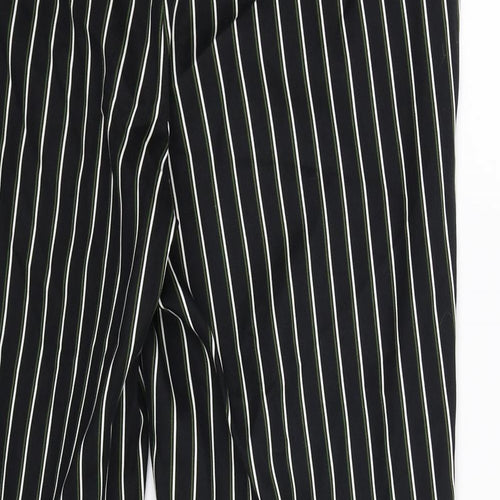 NEXT Womens Blue Striped  Trousers  Size 12 L25 in