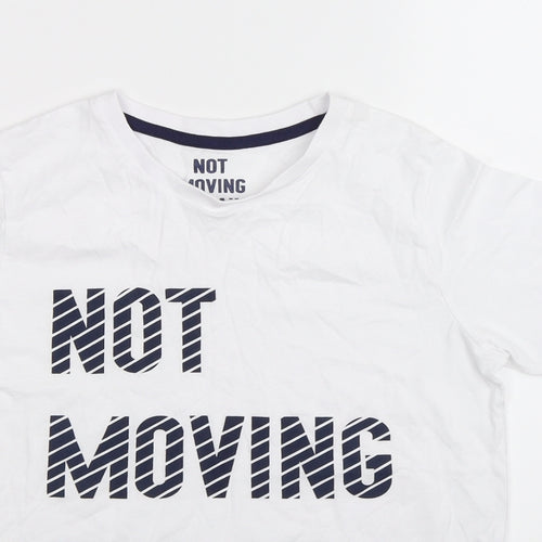 Matalan Boys White   Basic T-Shirt Size 10-11 Years