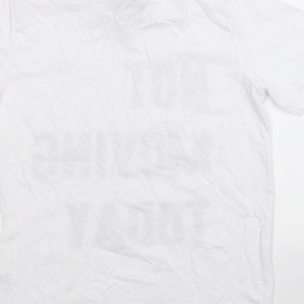 Matalan Boys White   Basic T-Shirt Size 10-11 Years
