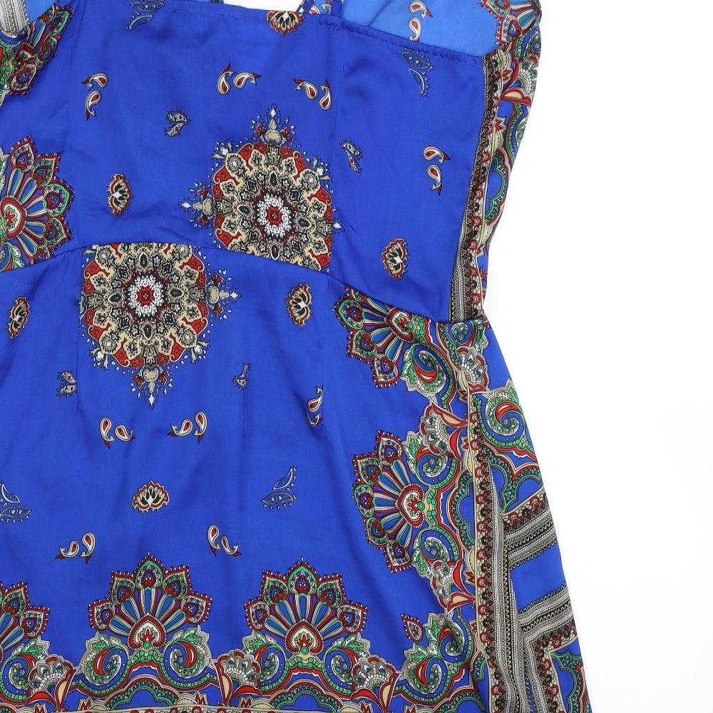 PRETTYLITTLETHINGBlue Womens Blue   Mini  Size 16