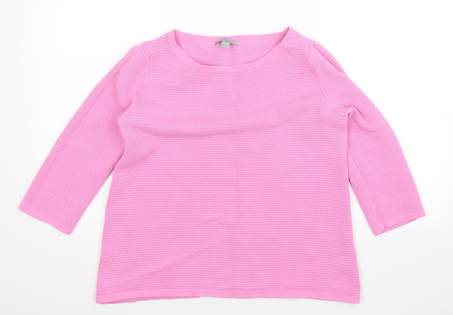 COS Womens Pink  Knit Pullover Jumper Size S