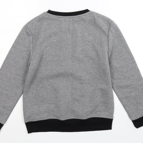 Primark Boys Grey   Pullover Sweatshirt Size 10-11 Years