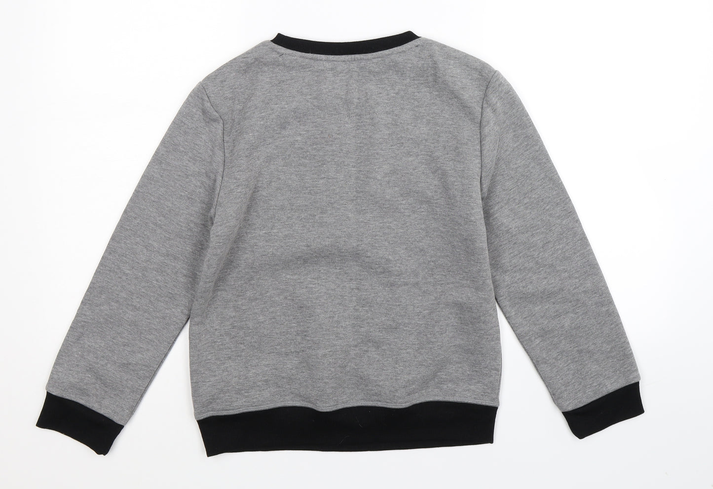 Primark Boys Grey   Pullover Sweatshirt Size 10-11 Years