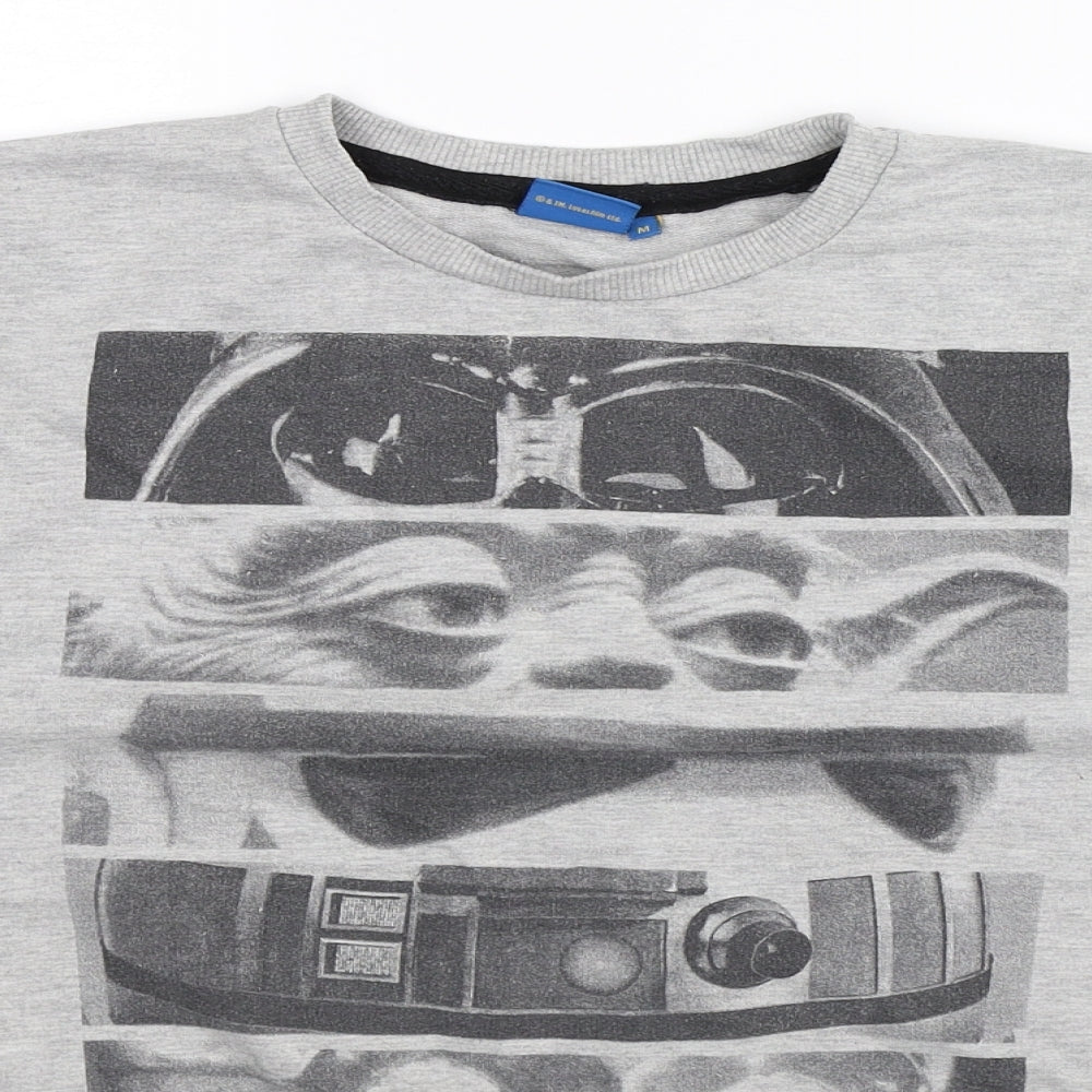 Cedar Wood State Mens Grey   Pullover Sweatshirt Size M  - Star Wars