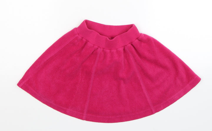 NEXT Girls Pink  Fleece Flare Skirt Size 18-24 Months