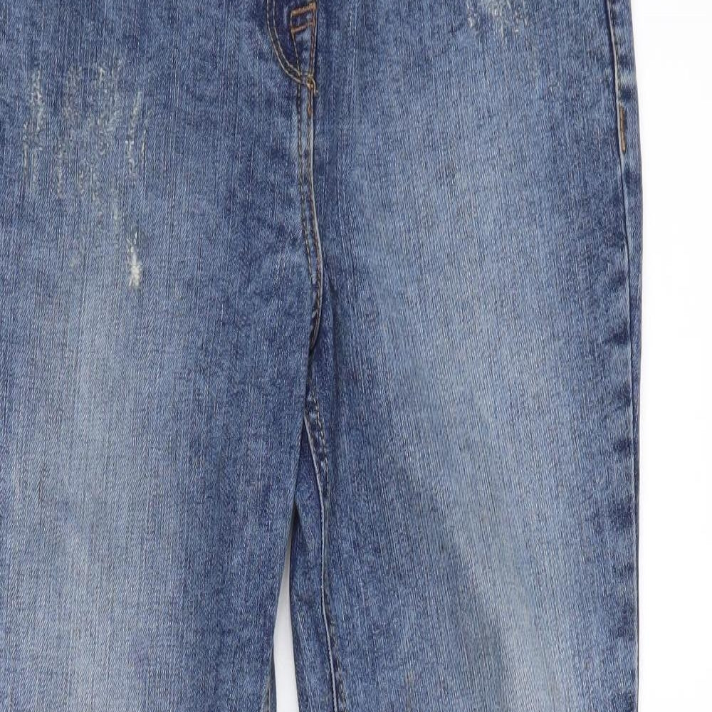 NEXT Womens Blue  Denim Skinny Jeans Size 10 L29 in