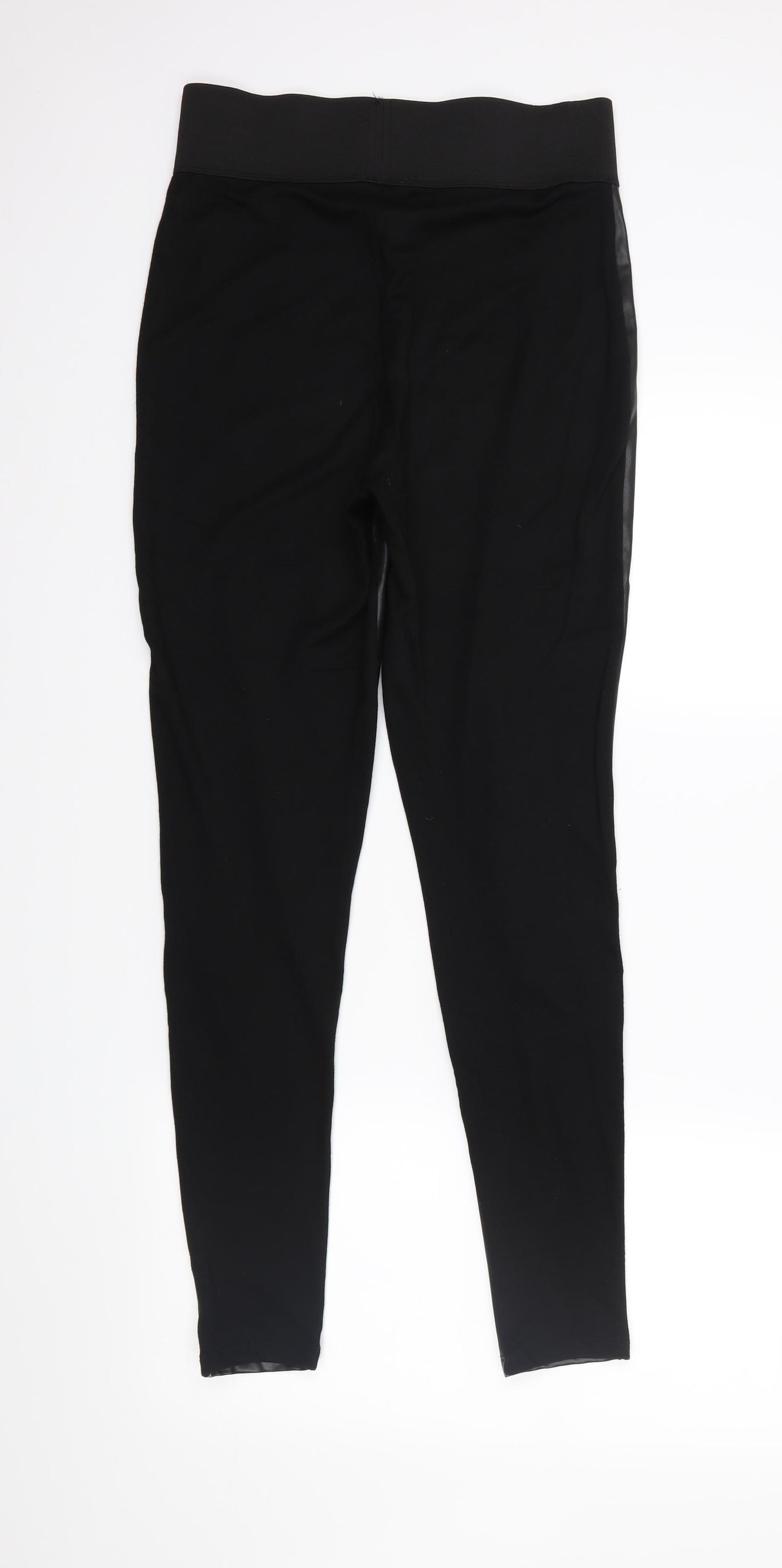 TU Womens Black   Pedal Pusher Leggings Size 10 L29 in