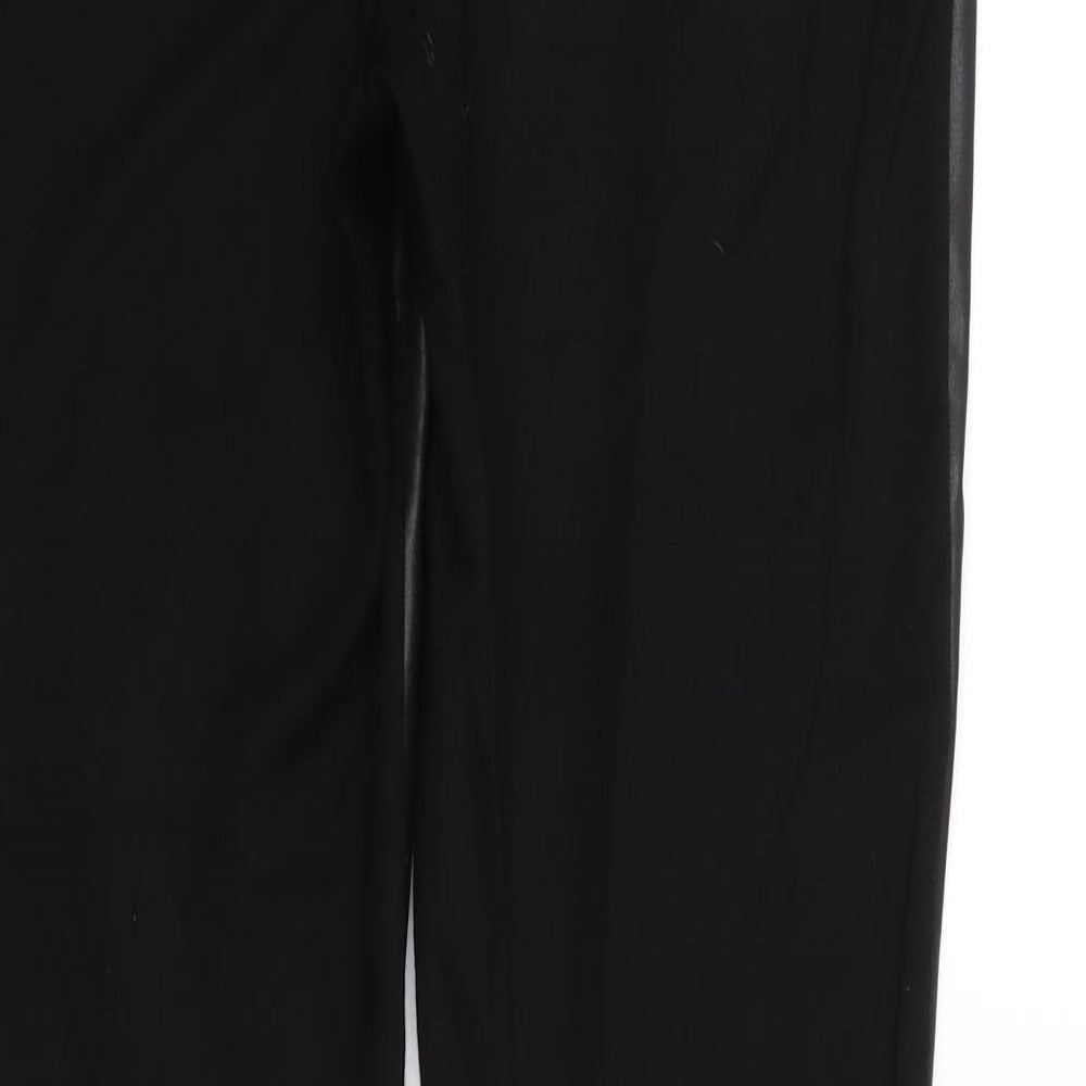 TU Womens Black   Pedal Pusher Leggings Size 10 L29 in