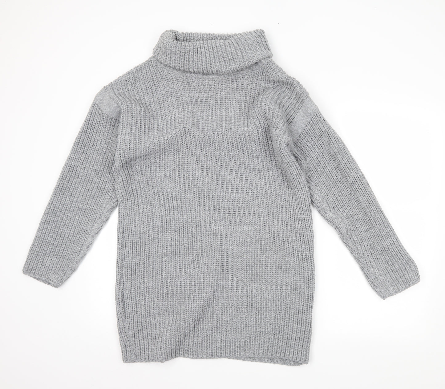 Boohoo Womens Grey   Pullover Jumper Size S