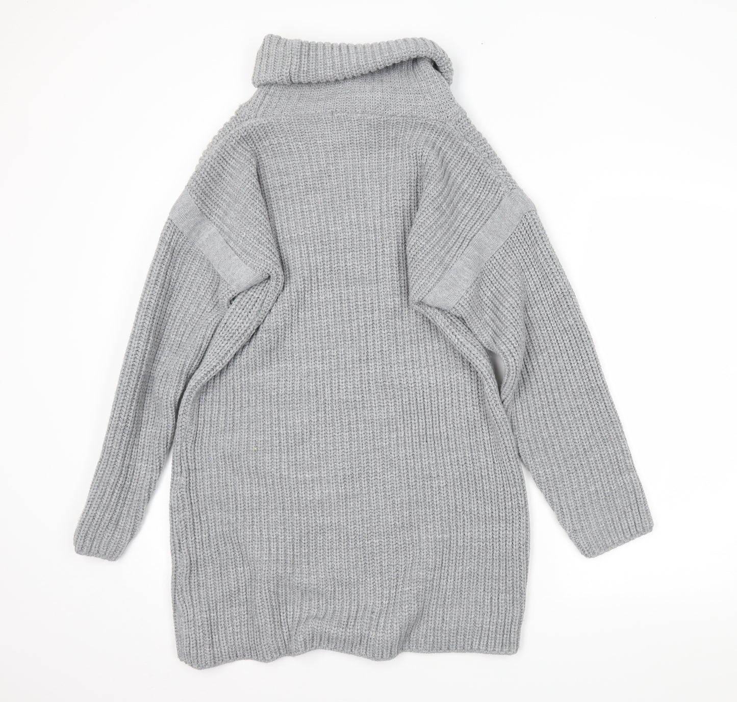 Boohoo Womens Grey   Pullover Jumper Size S