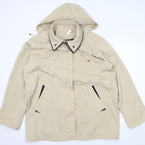 Astraka Womens Beige   Jacket Coat Size L