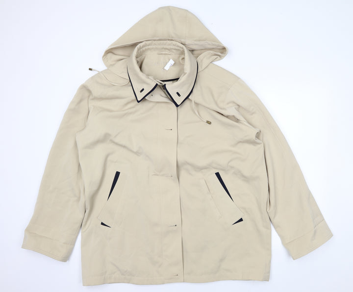 Astraka Womens Beige   Jacket Coat Size L