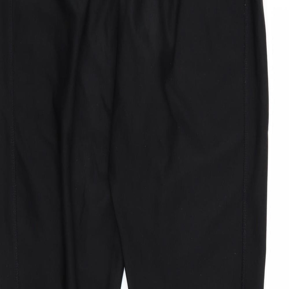 Athletic Works Womens Black   Compression Leggings Size L L26 in