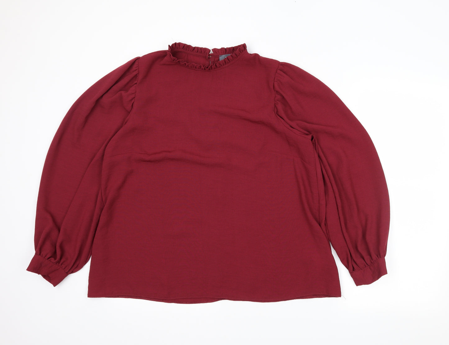 Primark Womens Red   Basic Blouse Size 16