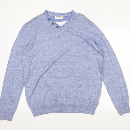 Cedar Wood State Mens Blue   Pullover Jumper Size XL