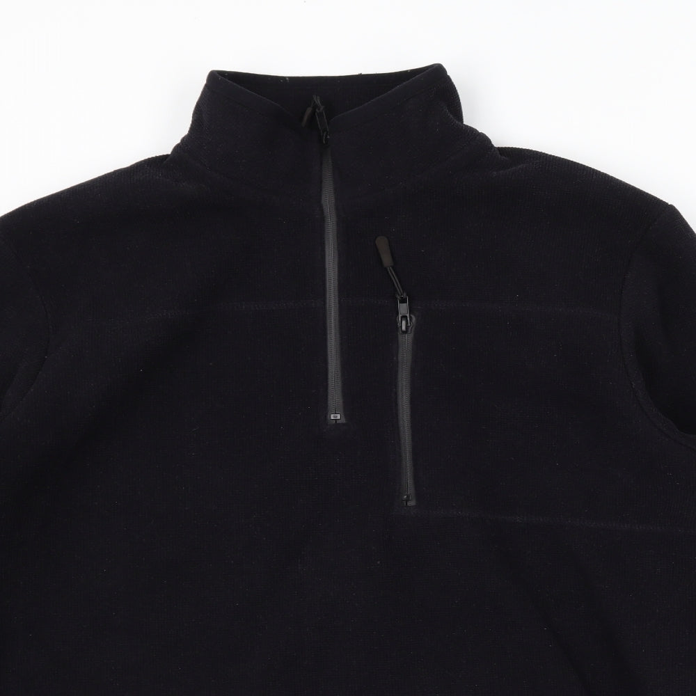 NEXT Womens Black   Full Zip Jumper Size M