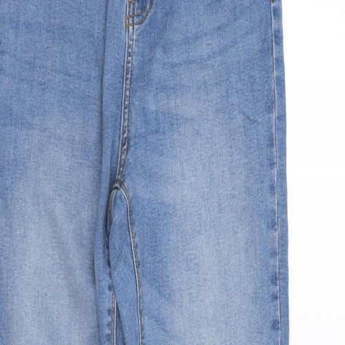 DenimCo Womens Blue  Denim Skinny Jeans Size 4 L28 in