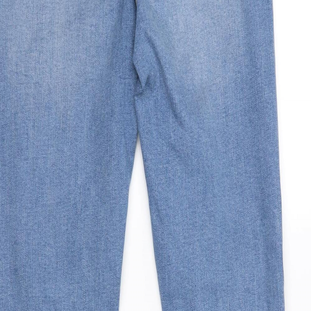 DenimCo Womens Blue  Denim Skinny Jeans Size 4 L28 in