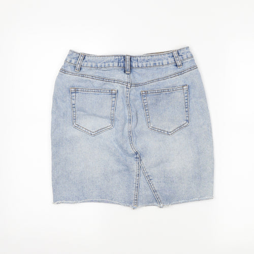 newlook Girls Blue  Denim Straight & Pencil Skirt Size 14 Years