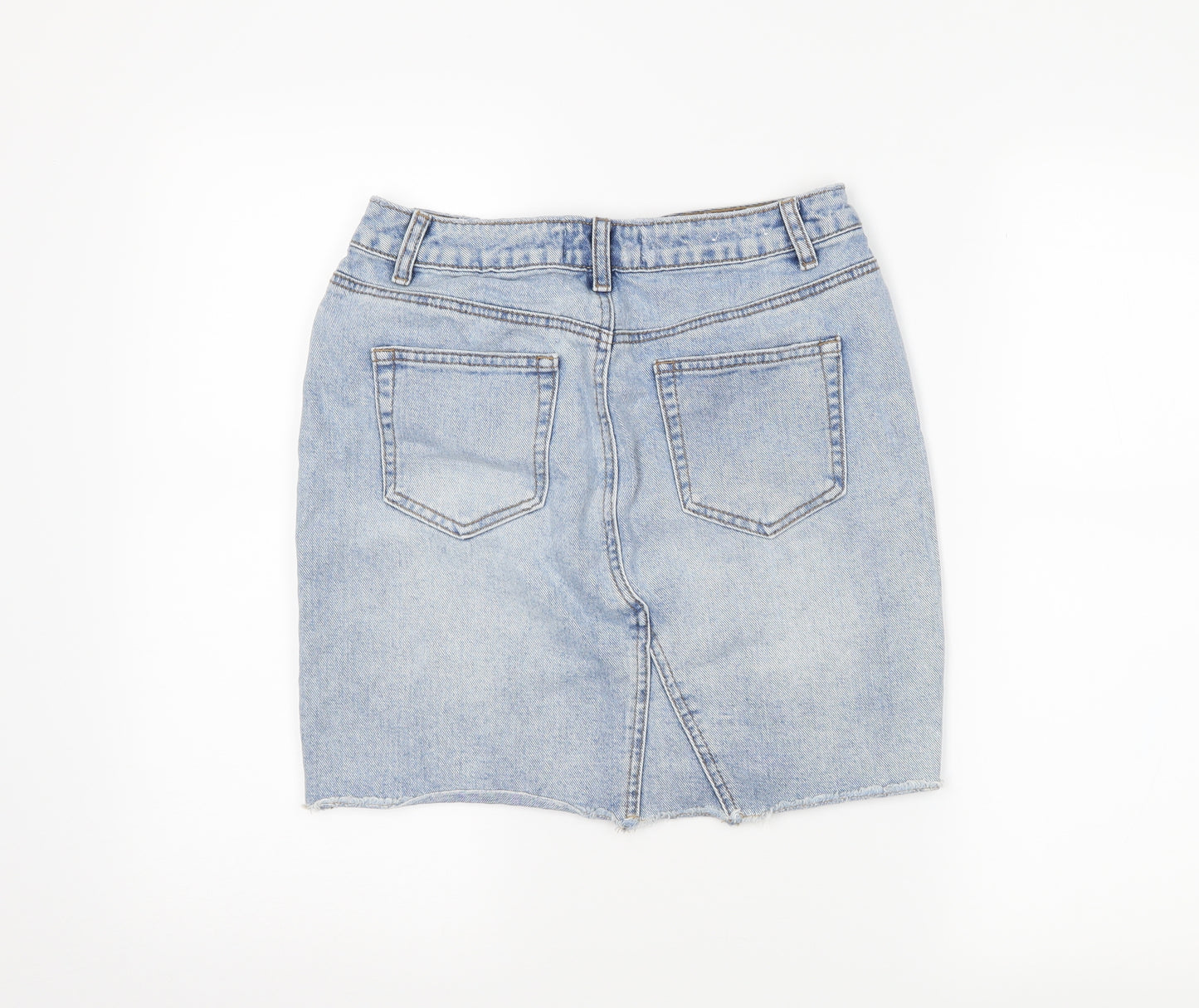 newlook Girls Blue  Denim Straight & Pencil Skirt Size 14 Years