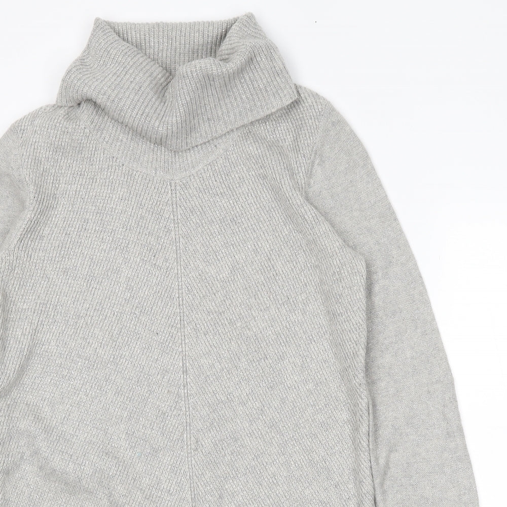 Wallis Womens Grey   Pullover Jumper Size S