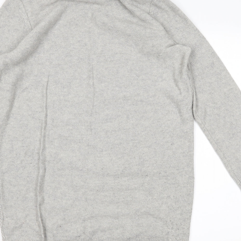 Wallis Womens Grey   Pullover Jumper Size S