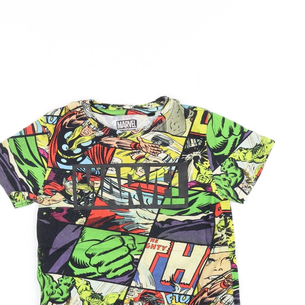 NEXT Boys Green   Basic T-Shirt Size 5 Years  - marvel