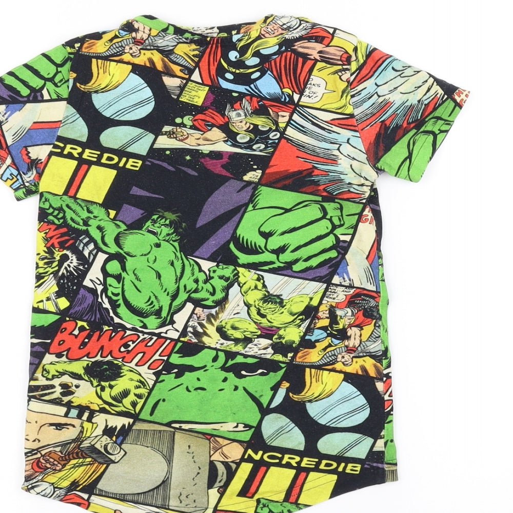 NEXT Boys Green   Basic T-Shirt Size 5 Years  - marvel