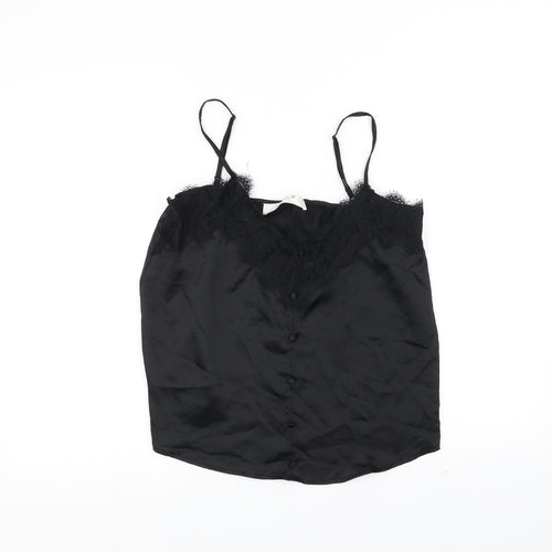 Outrageous Fortune Womens Black   Basic Blouse Size 10