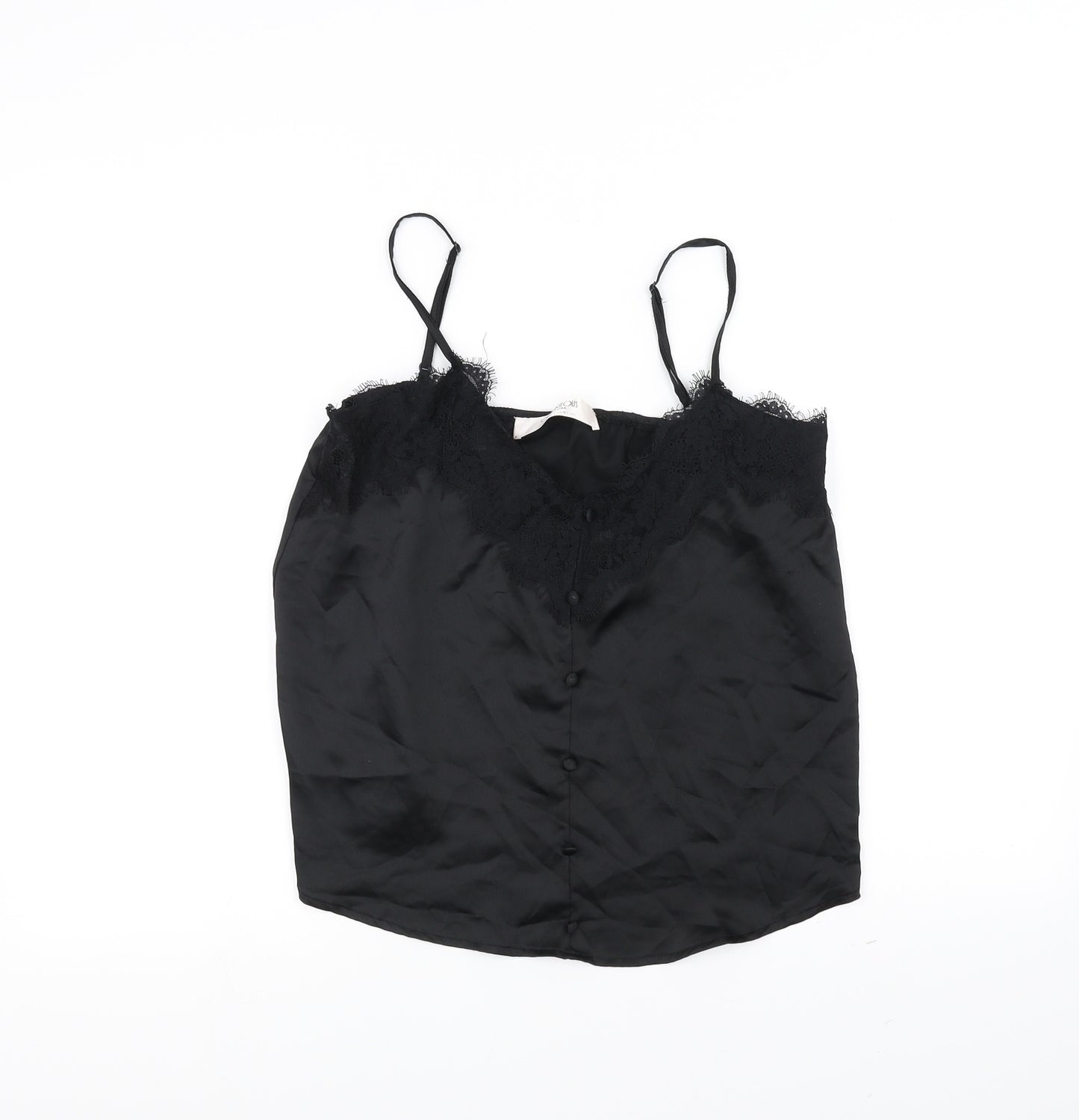 Outrageous Fortune Womens Black   Basic Blouse Size 10