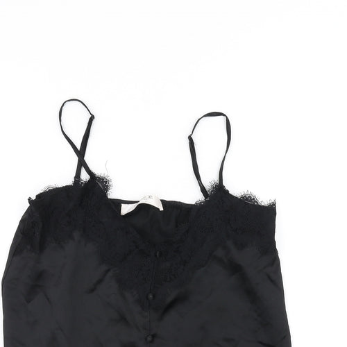 Outrageous Fortune Womens Black   Basic Blouse Size 10